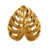 Clearance Sass and Belle Gold Cheese Plant Leaf Drawer Knob