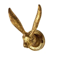 New Sass and Belle Gold Rabbit Ears Hook