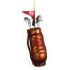 Online Sass and Belle Golf Clubs Shaped Bauble