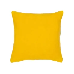 Best Sass and Belle Green & Yellow Two Tone Velvet Cushion Cover