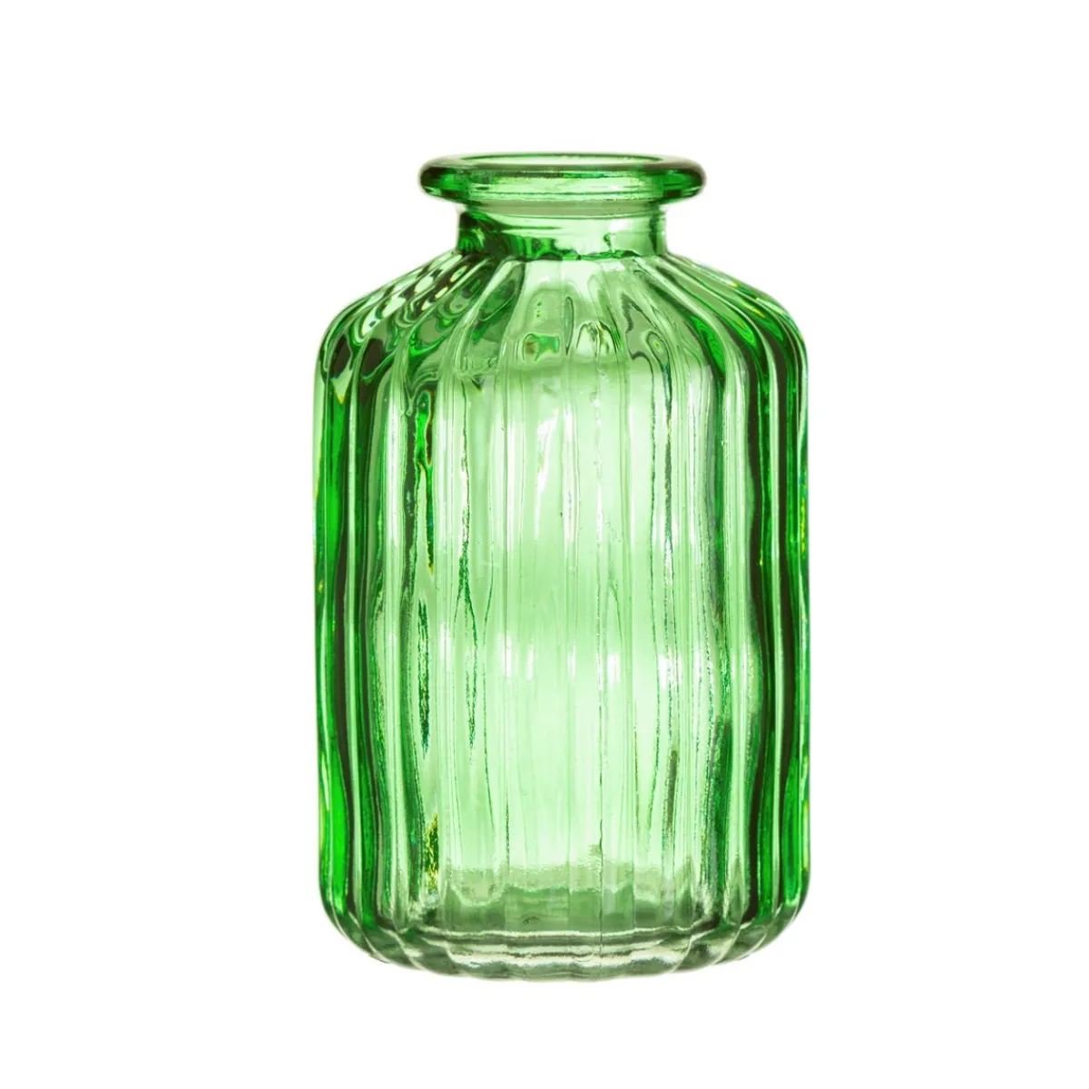 Sass and Belle Green Glass Bud Vases - Set Of 3