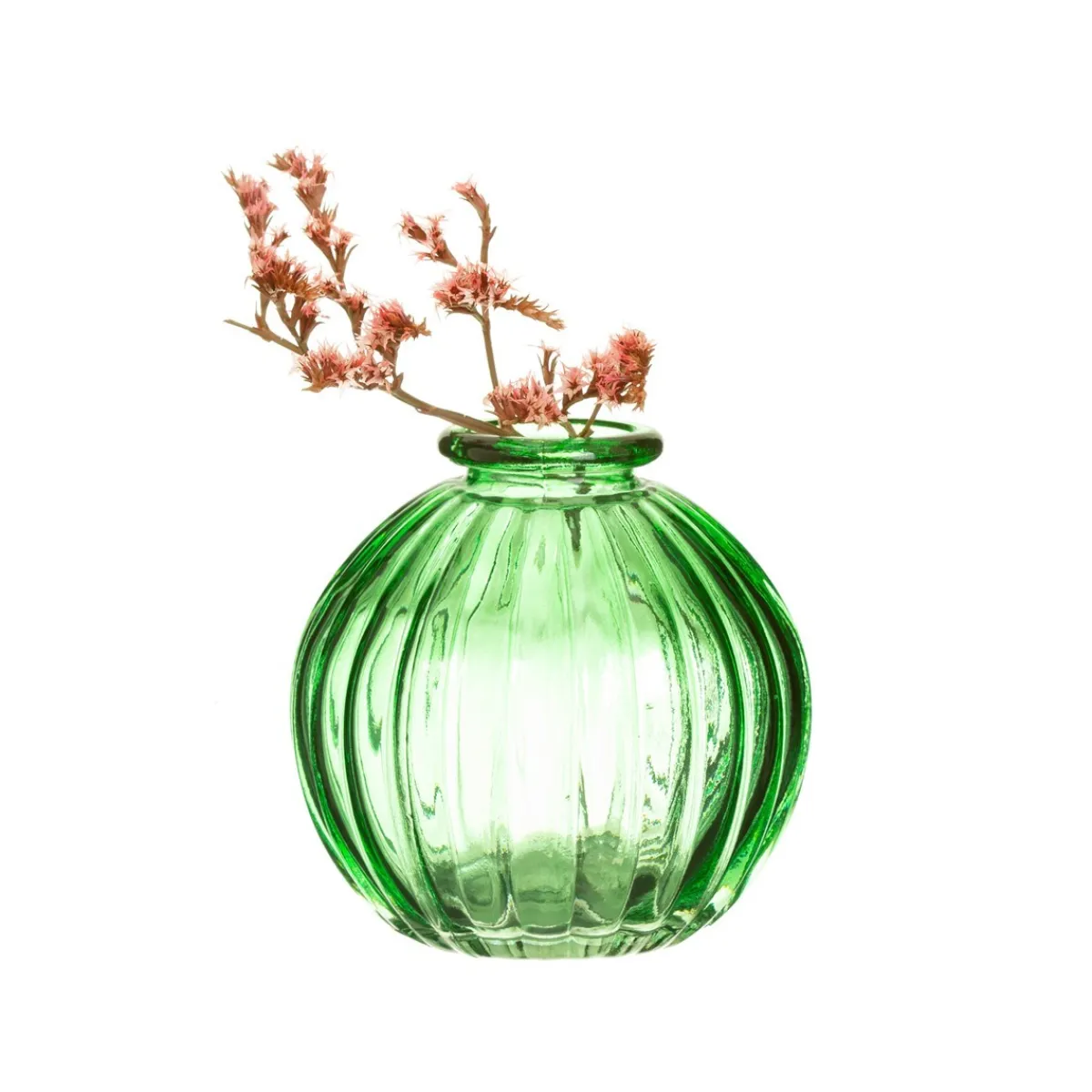 Sass and Belle Green Glass Bud Vases - Set Of 3