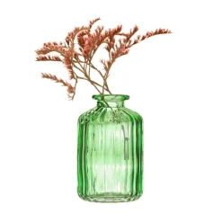 Sass and Belle Green Glass Bud Vases - Set Of 3
