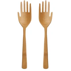 Best Sass and Belle Hands Bamboo Salad Servers