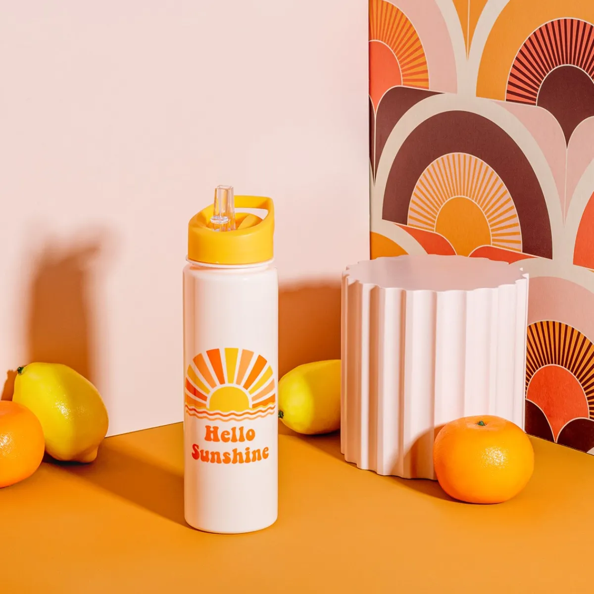 Sass and Belle Hello Sunshine Plastic Water Bottle