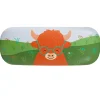 Sass and Belle Highland Cow Glasses Case