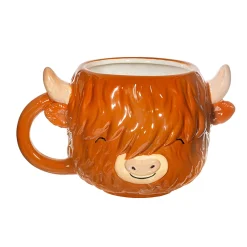 Best Sass and Belle Highland Cow Shaped Mug