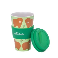 Discount Sass and Belle Highland Cow Travel Coffee Cup