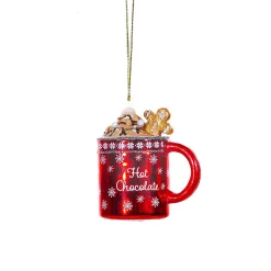 Discount Sass and Belle Hot Chocolate Shaped Decoration