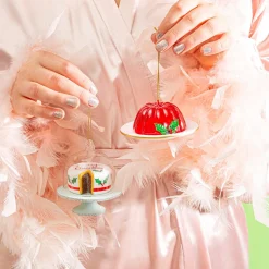 Discount Sass and Belle Jelly on a Plate Shaped Bauble