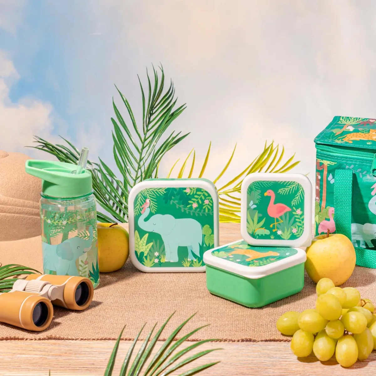 Sass and Belle Jungle Friends Kids Bottle