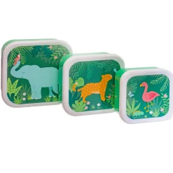 Sale Sass and Belle Jungle Friends Lunch Boxes - Set of 3