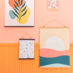 Clearance Sass and Belle Large Bamboo Magnetic Poster Hanger
