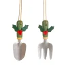 Best Sass and Belle Large Garden Tool Decoration - Set of 2