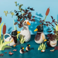 Best Sass and Belle Mallard Duck Shaped Vase