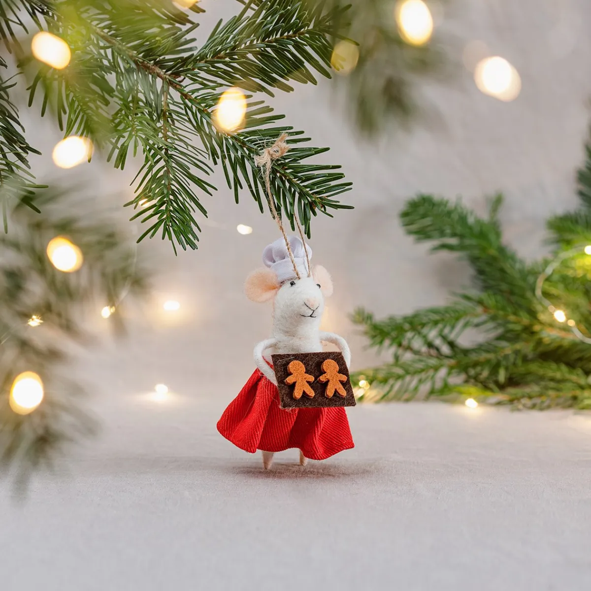 Sass and Belle Mary Baker Mouse Hanging Decoration
