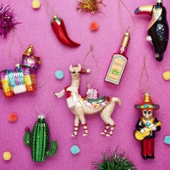 New Sass and Belle Mexican Chilli Pepper Shaped Bauble Red