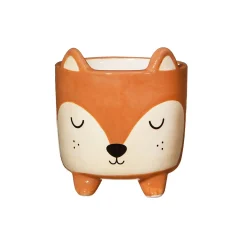 Hot Sass and Belle Mini Fox Planter on Legs
