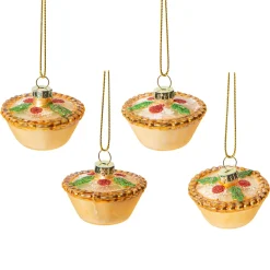 Sale Sass and Belle Mini Mince Pie Shaped Bauble - Set of 4