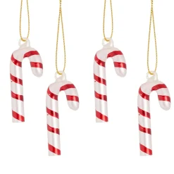 Clearance Sass and Belle Mini Peppermint Candy Cane - Set of 4