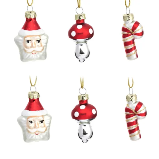 Discount Sass and Belle Mini Scandi Shaped Decorations - Set of 6
