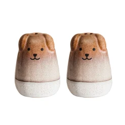Hot Sass and Belle Mojave Dog Salt & Pepper Shakers