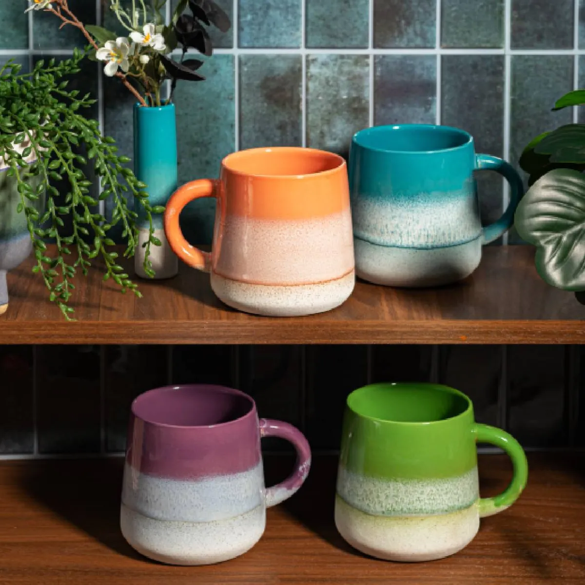 Sass and Belle Mojave Glaze Aubergine Mug
