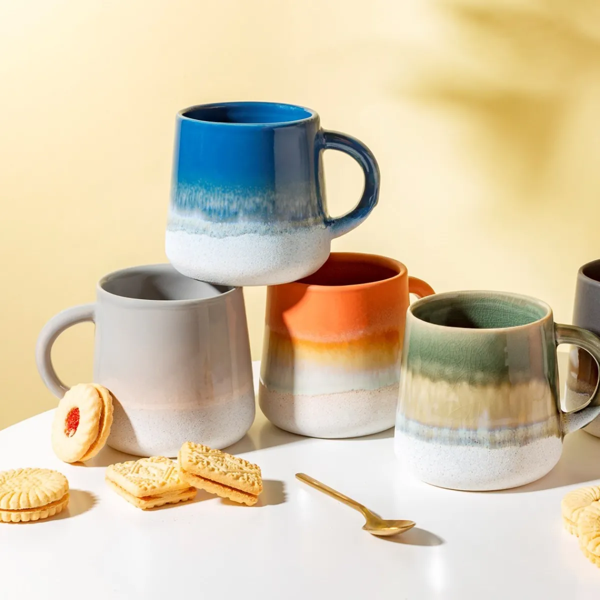 Clearance Sass and Belle Mojave Glaze Blue Mug