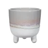 Outlet Sass and Belle Mojave Glaze Grey Large Planter on Legs
