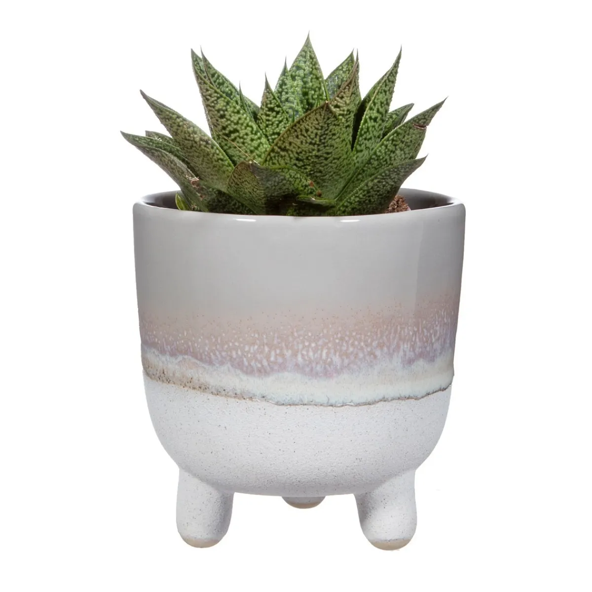 Outlet Sass and Belle Mojave Glaze Grey Large Planter on Legs