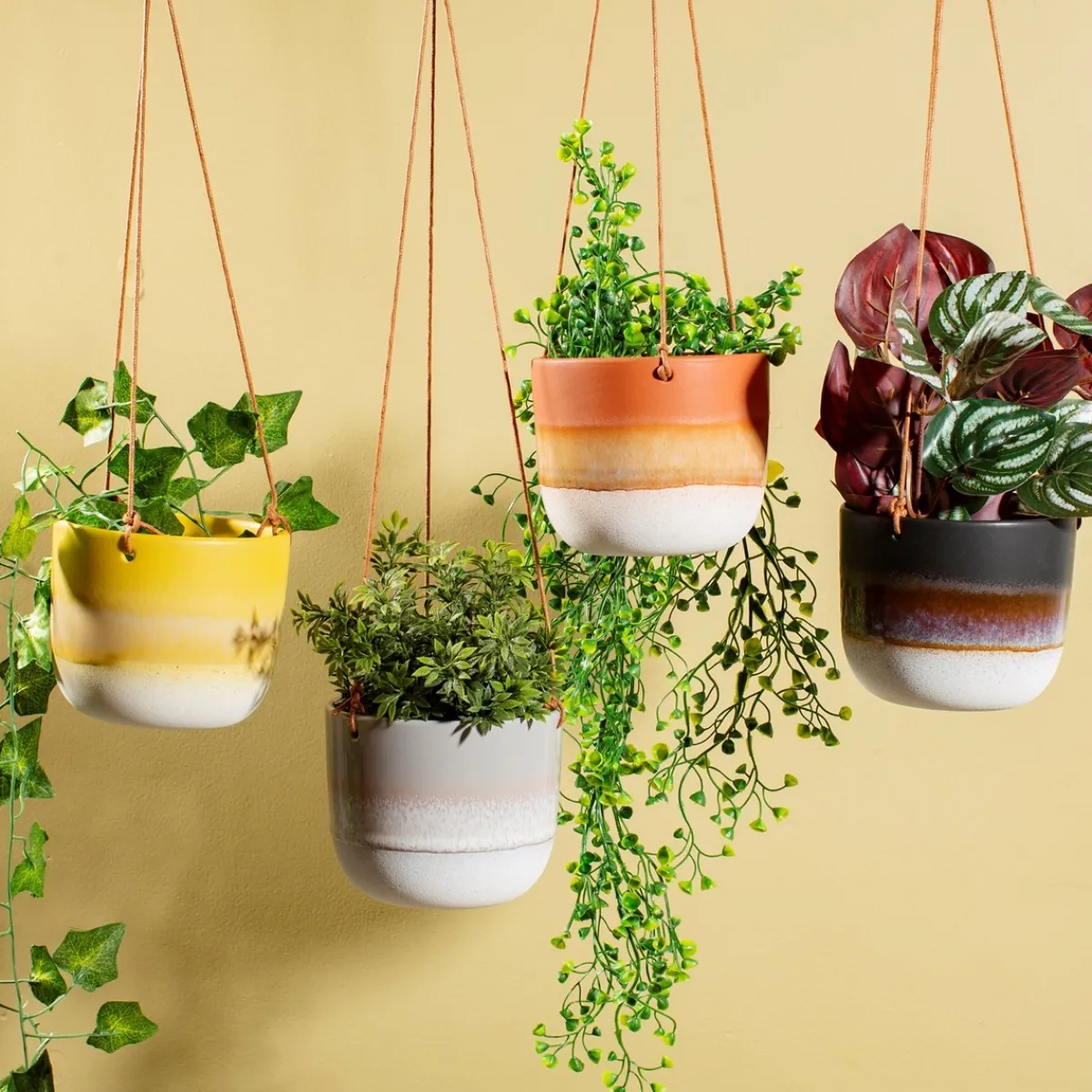 Sale Sass and Belle Mojave Grey Hanging Planter