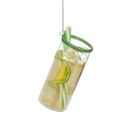 Hot Sass and Belle Mojito Cocktail Shaped Bauble
