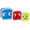 Clearance Sass and Belle Monster Lunch Boxes - Set of 3