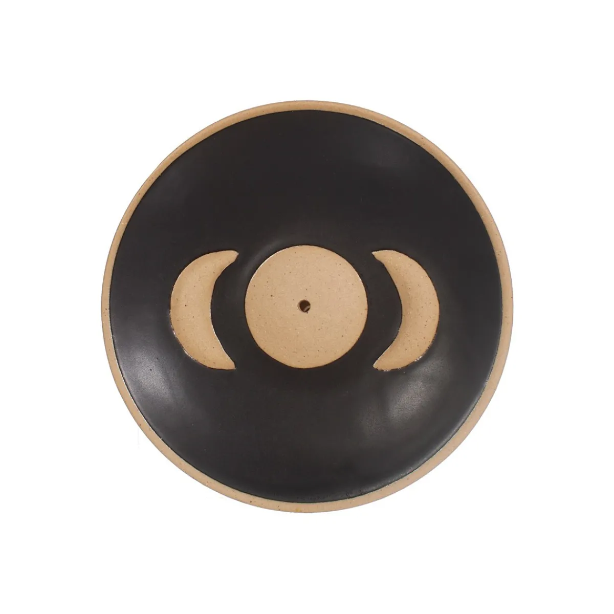 Sass and Belle Moon Phases Incense Holder Black
