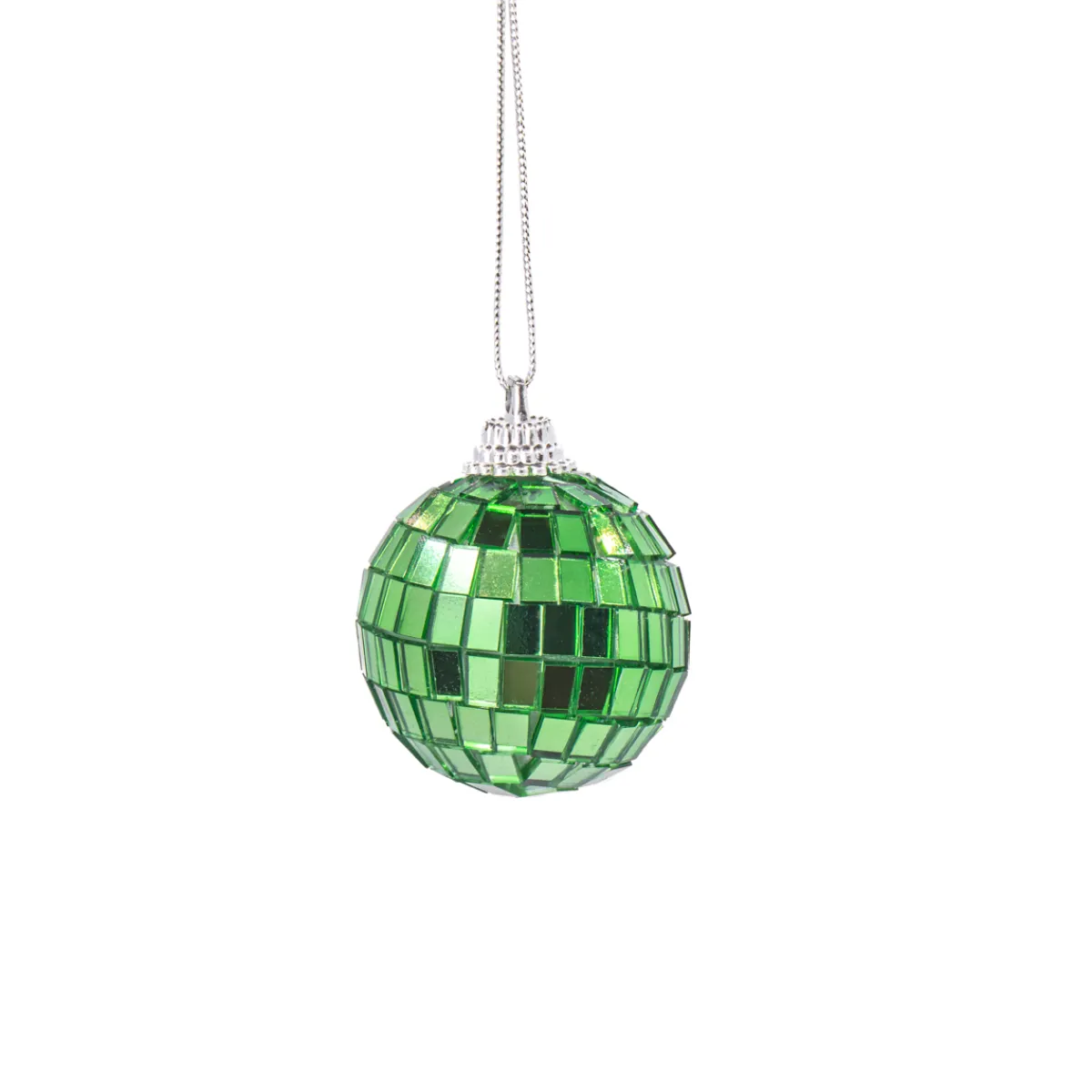Clearance Sass and Belle Multicoloured Mirror Ball Bauble - Set of 6
