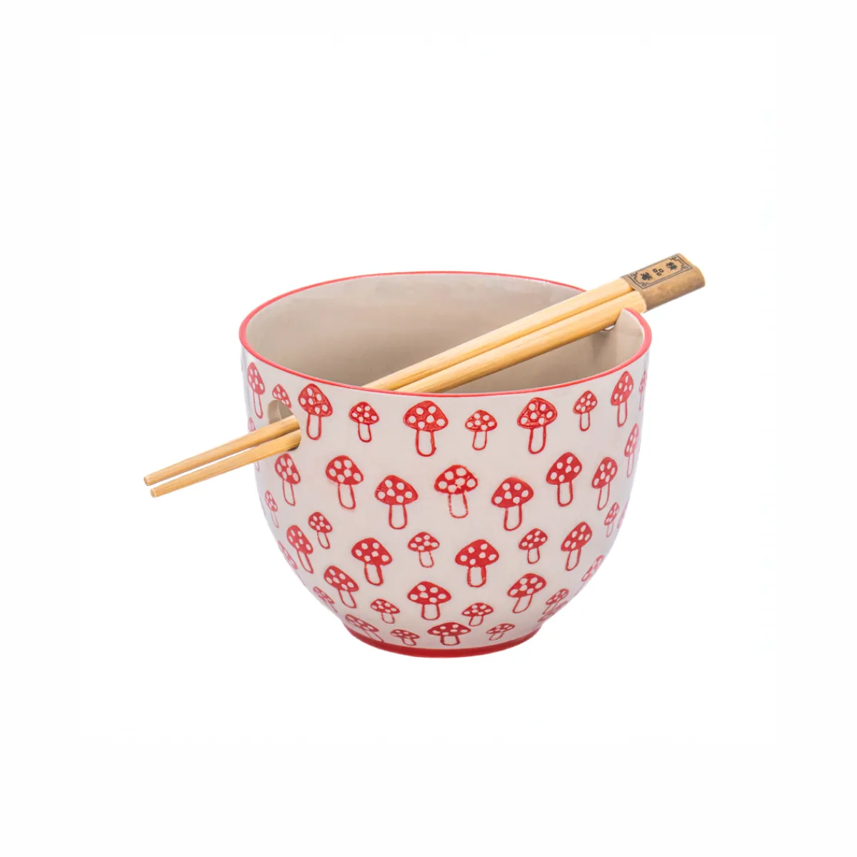 Sale Sass and Belle Mushroom Noodle Bowl - With Chopsticks