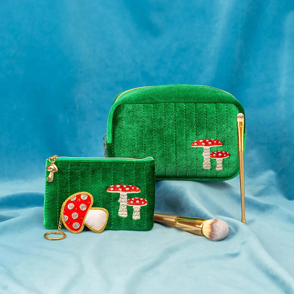 Sale Sass and Belle Mushroom Zari Keyring