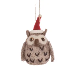 Online Sass and Belle Owl in Hat Felt Decoration