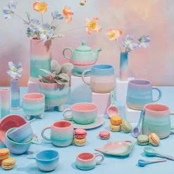 Hot Sass and Belle Pastel Ombre Leggy Planter Large