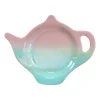 Online Sass and Belle Pastel Ombre Tea Bag Dish Pink & Green