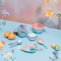 Online Sass and Belle Pastel Ombre Tea Bag Dish Pink & Green