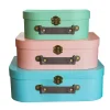 Sass and Belle Pastel Retro Suitcases - Set of 3