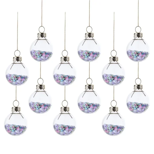 Best Sass and Belle Pastel Stars Mini Baubles - Set of 12