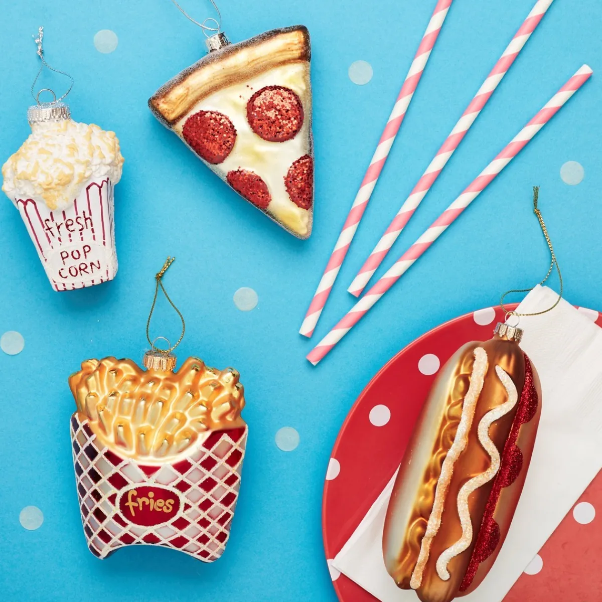 Clearance Sass and Belle Pizza Slice Shaped Bauble