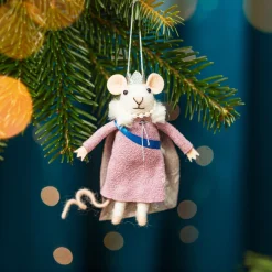 Discount Sass and Belle Queen Mouse Hanging Decoration