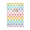 Outlet Sass and Belle Rainbow Stars A5 Notebook