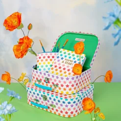 Outlet Sass and Belle Rainbow Stars A5 Notebook