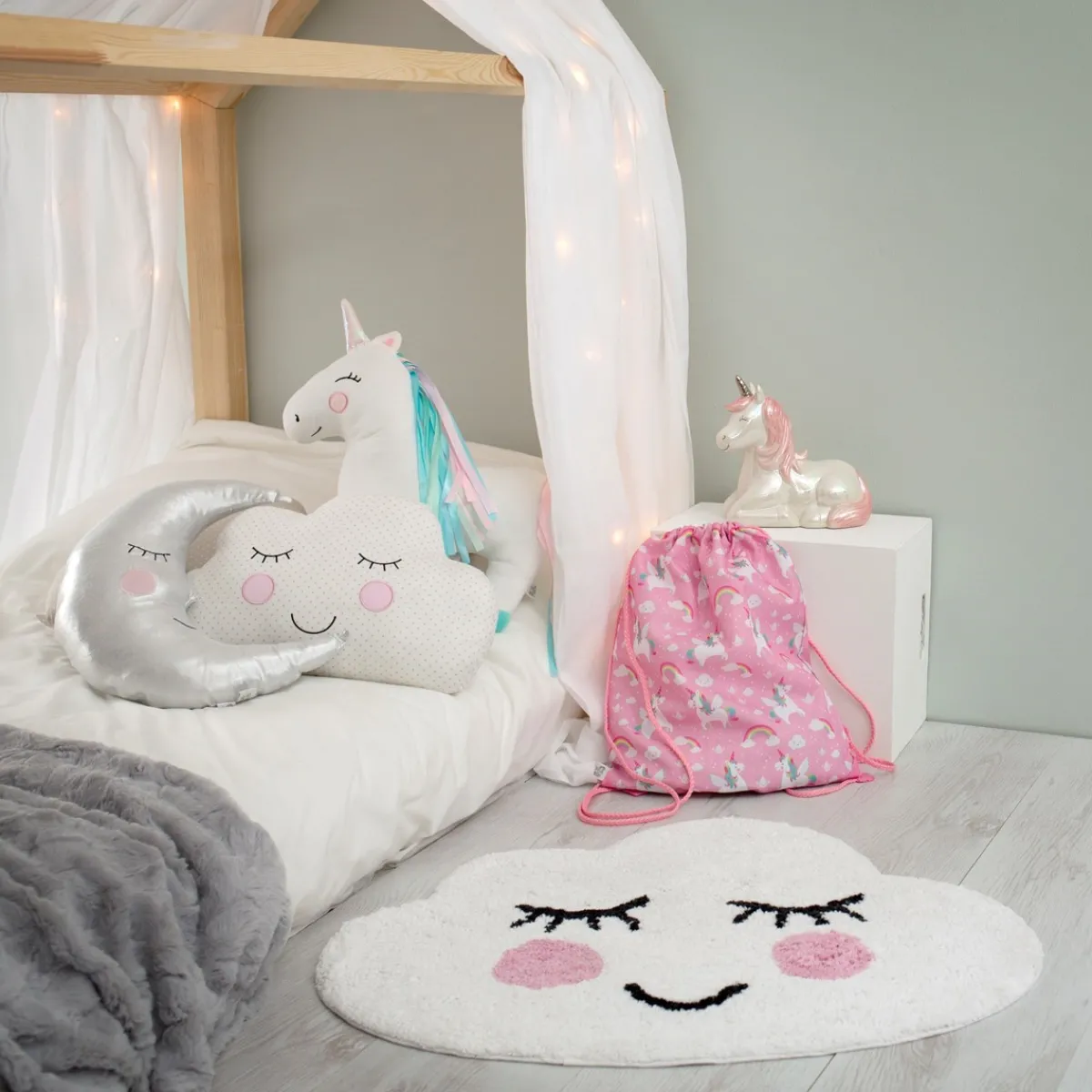 Online Sass and Belle Rainbow Unicorn Money Bank