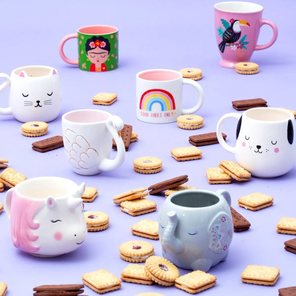 Best Sass and Belle Rainbow Unicorn Mug