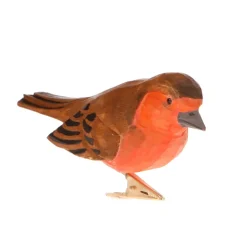 Sass and Belle Red British Bird Clip